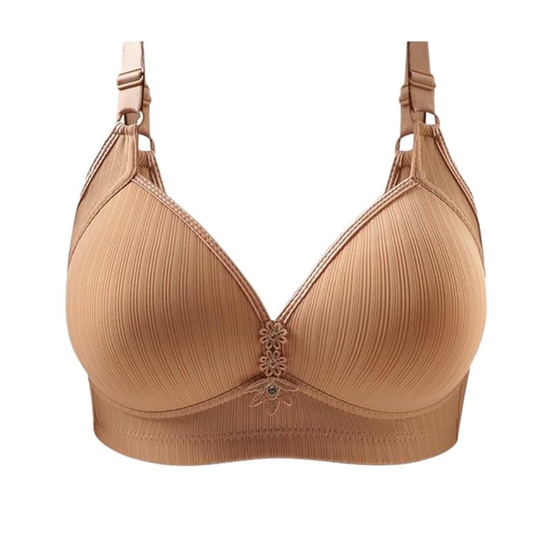 Plus Size Wireless Push-Up Bra