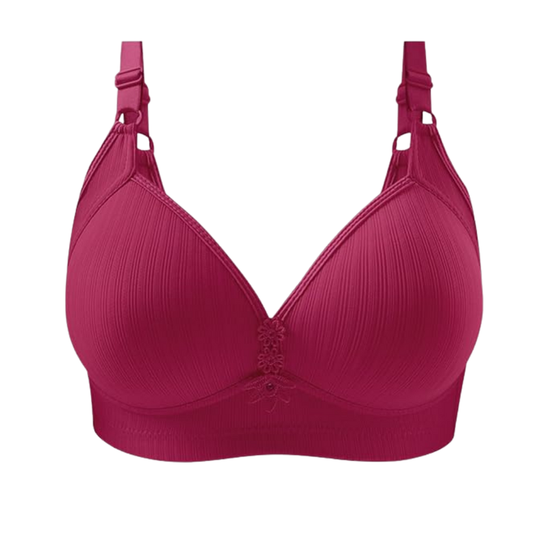 Plus Size Wireless Push-Up Bra