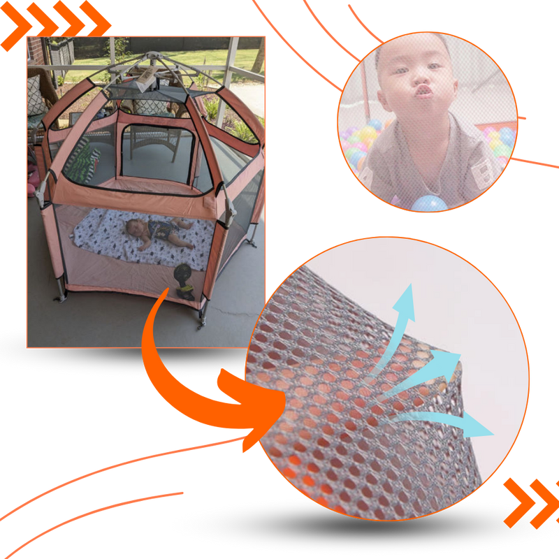 Pop-up Mesh Children's Playpen