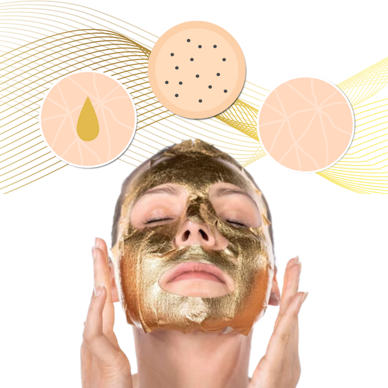 Pore Cleansing Gold Peel Off Mask