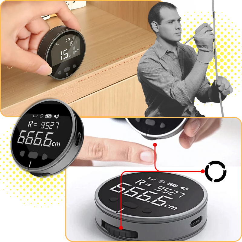 Precise Digital Measuring Tape