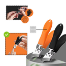 Precision Grip Wide-Jaw Nail Clipper