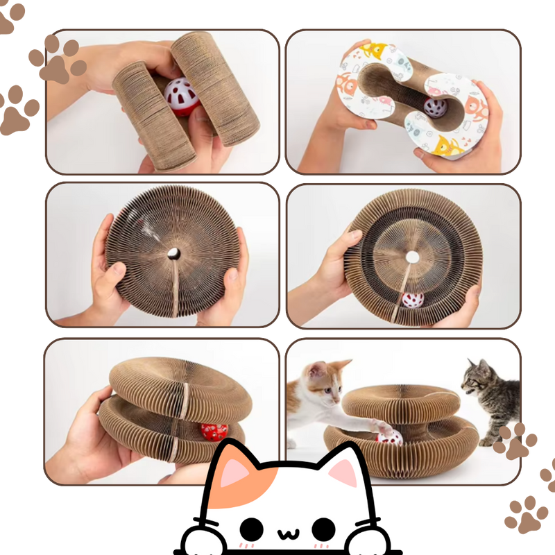 Purrfect Stress-Relieving Cat Scratcher