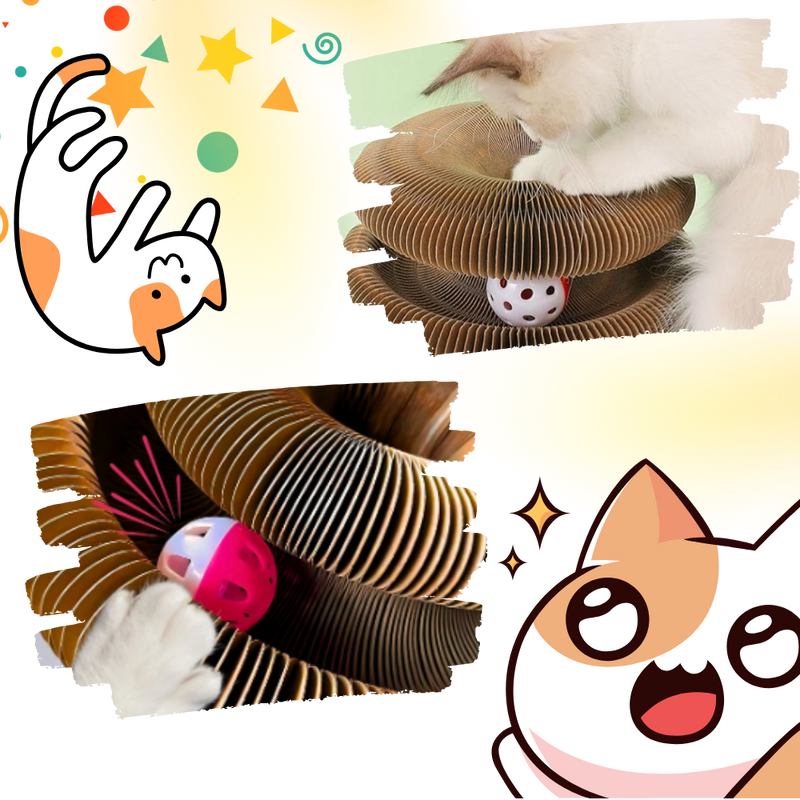 Purrfect Stress-Relieving Cat Scratcher