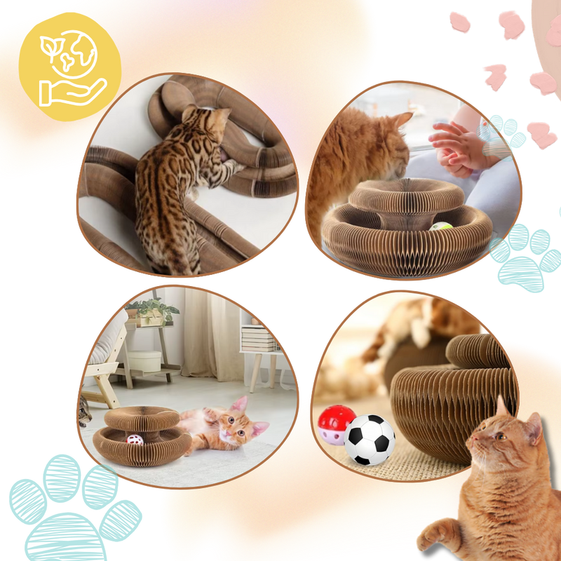 Purrfect Stress-Relieving Cat Scratcher