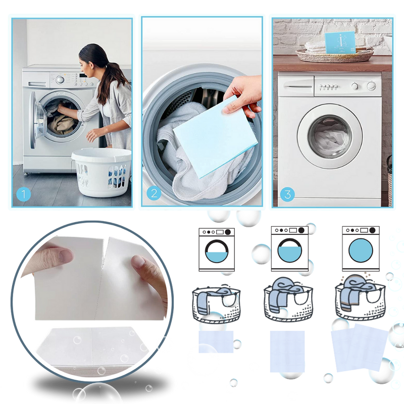 Quick Dissolve Eco Laundry Sheets