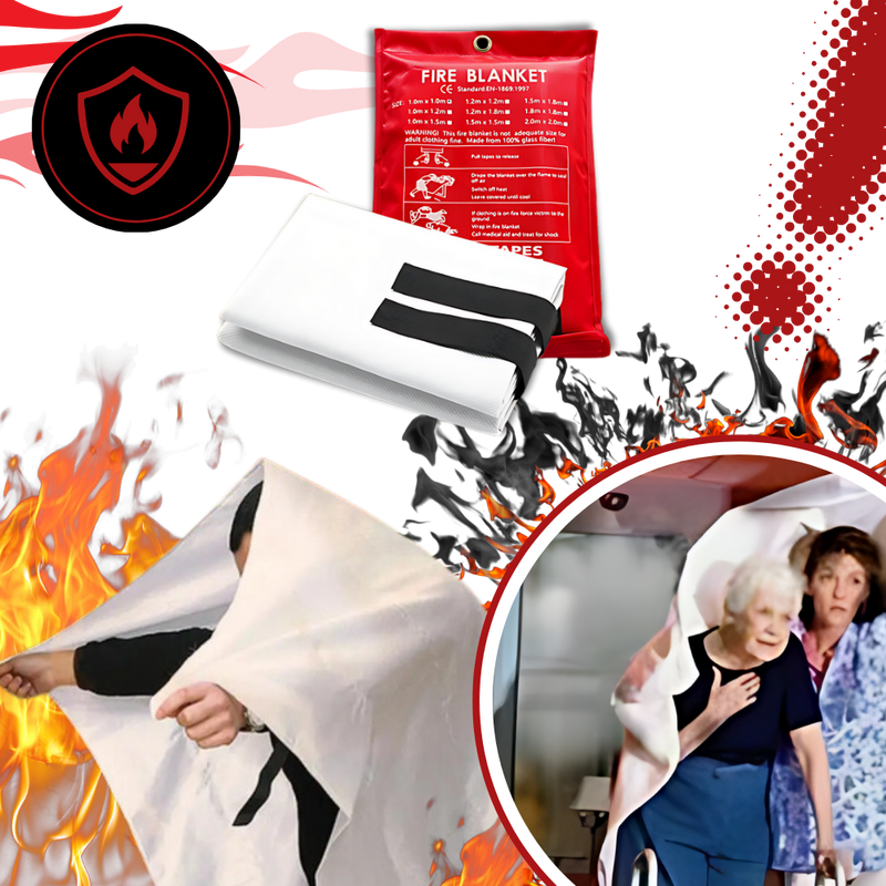 Quick Extinguishing Emergency Fire Blankets