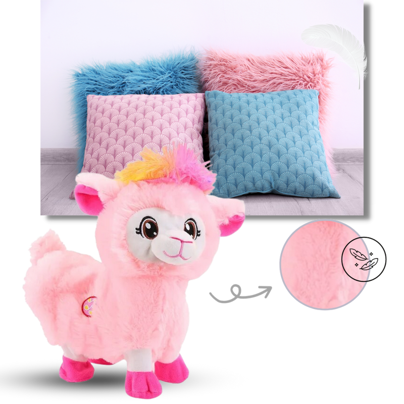 Rainbow Dancing Llama Musical Shakin Toy
