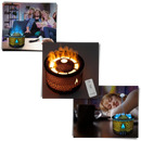 Relaxing volcano humidifier