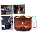 Relaxing volcano humidifier