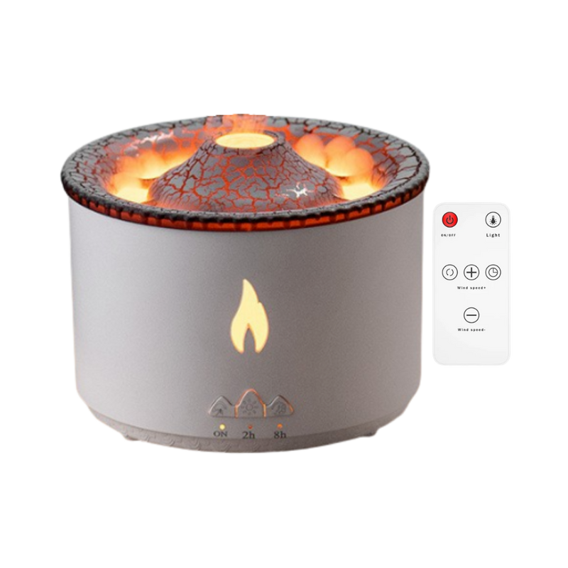 Relaxing volcano humidifier