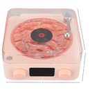 Retro-Style Waves Vinyl Player