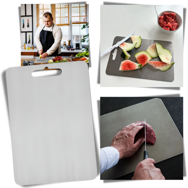 Scratch Resistant Titanium Cutting Board