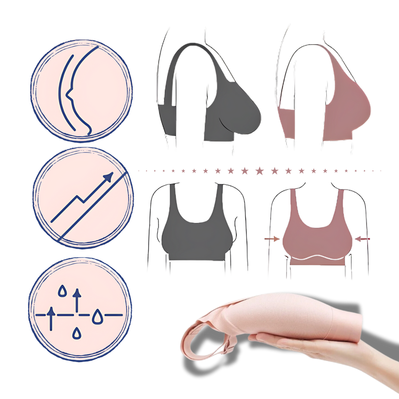 Seamless Breathable Shaper Bra
