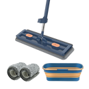 Self-wringing Flat Mop With Bucket