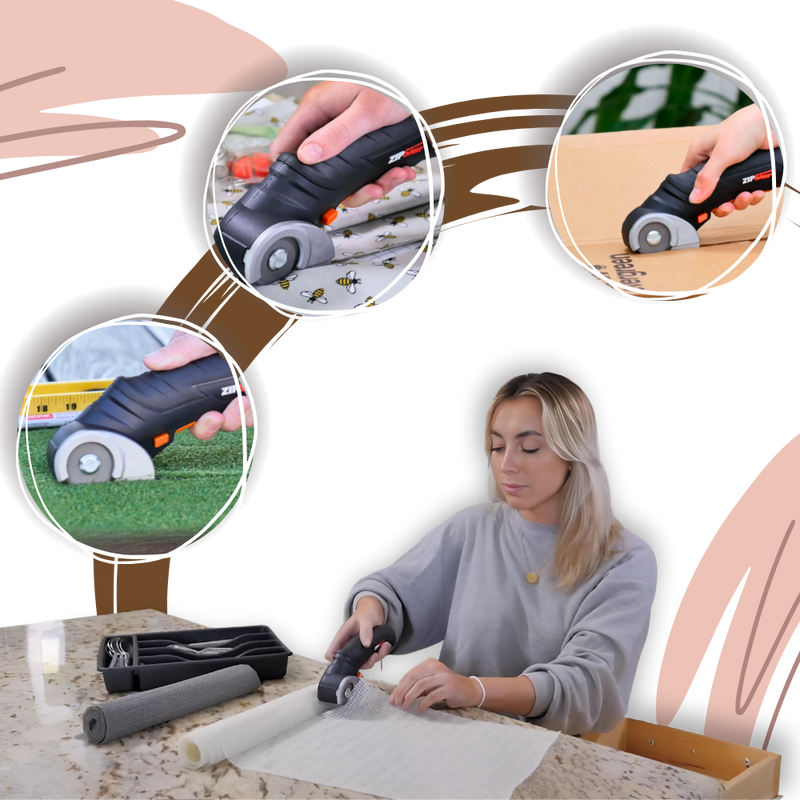 Self-Sharpening Cordless Electric Scissors
