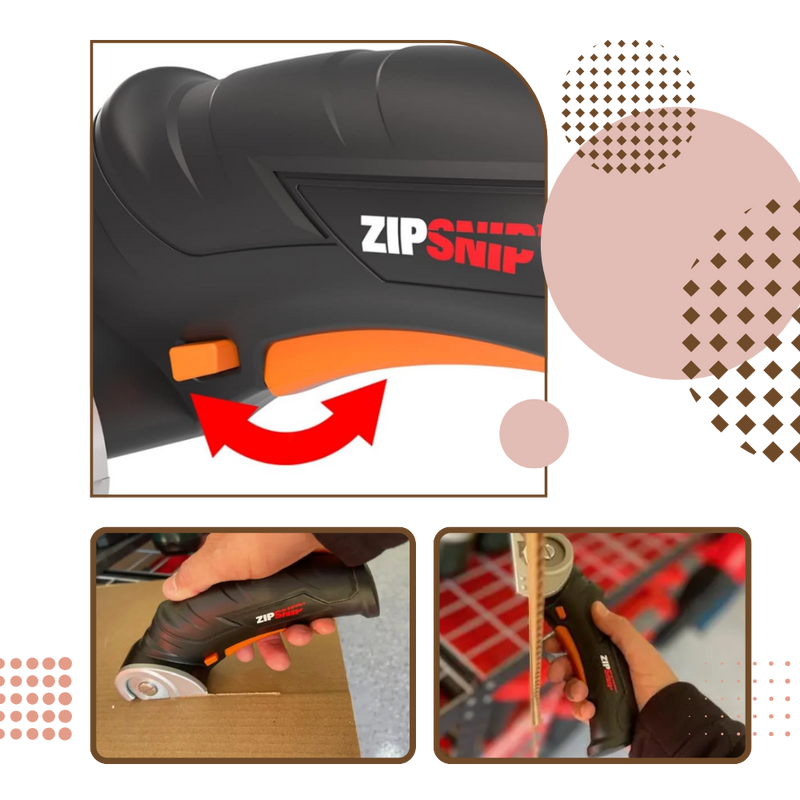 Self-Sharpening Cordless Electric Scissors