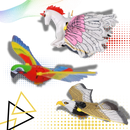 Simulated Flying Bird Cat Toy