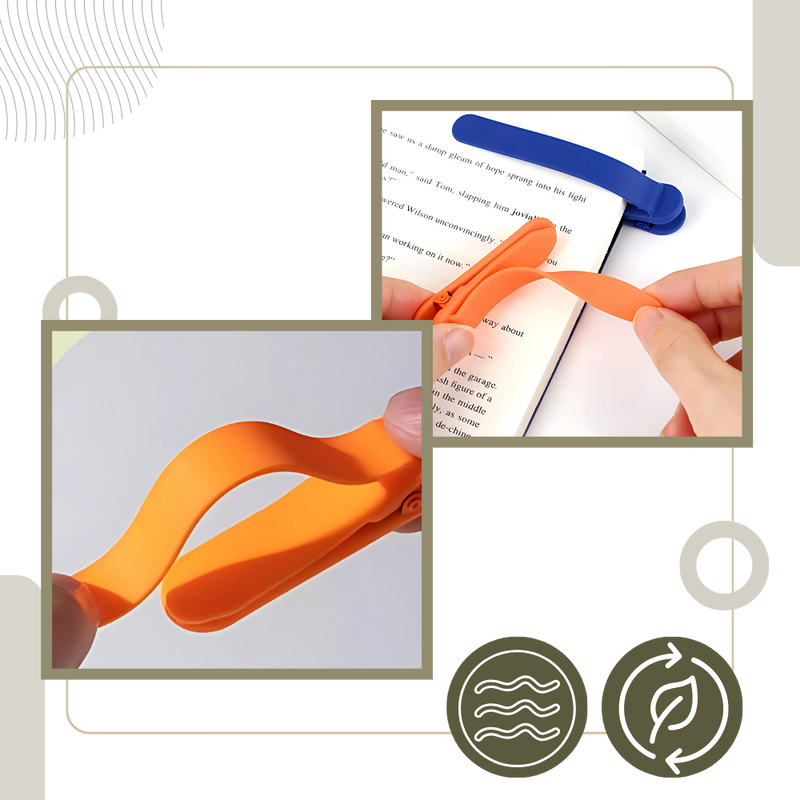 Smart Silicone Bookmarks