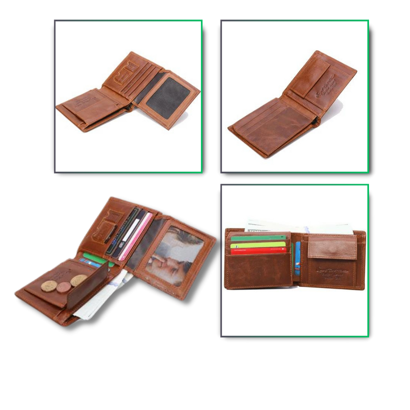 Smart Sophisticated Leather Wallet
