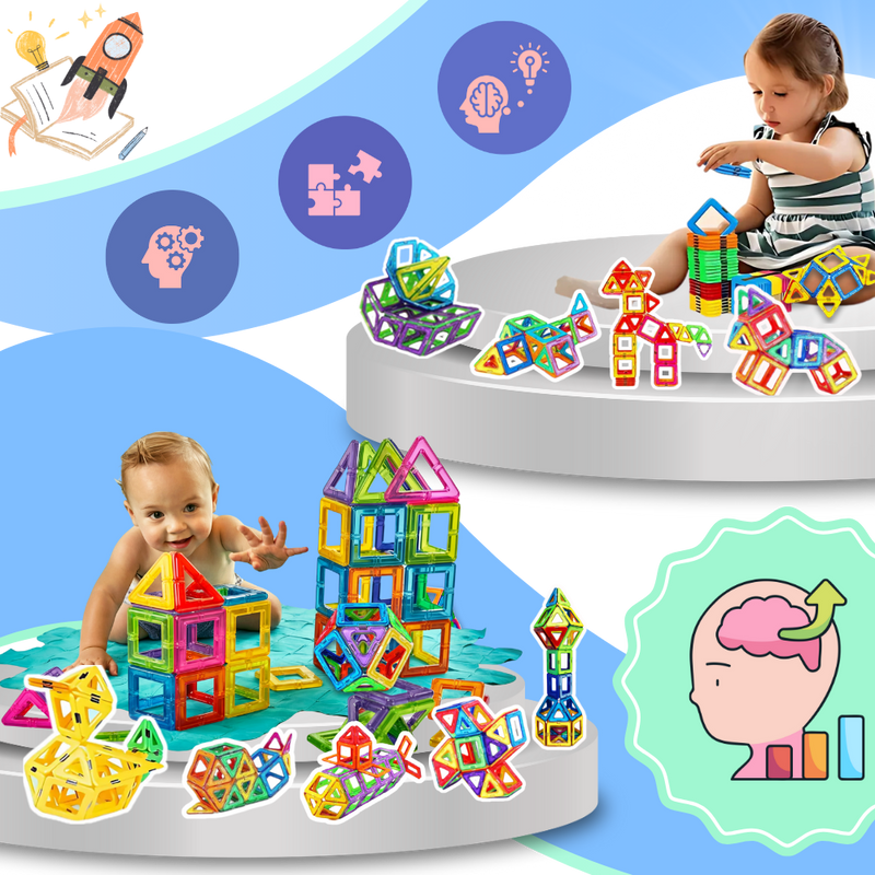 Snap & Build Magnetic Blocks