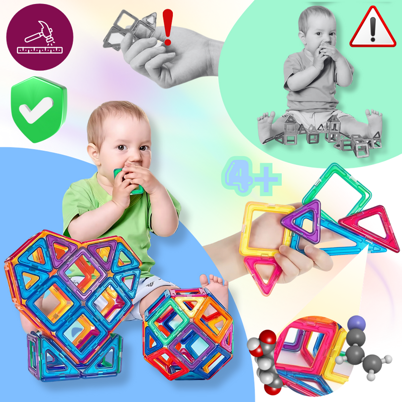 Snap & Build Magnetic Blocks