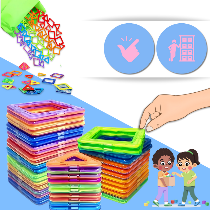 Snap & Build Magnetic Blocks