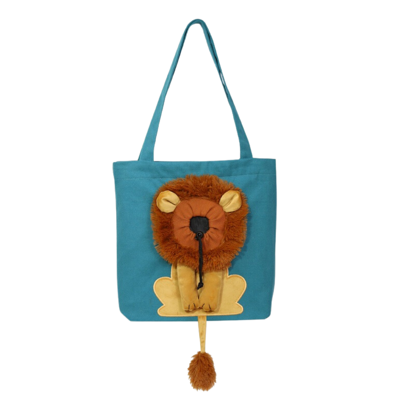 Soft & Breathable Lion Cat Bag