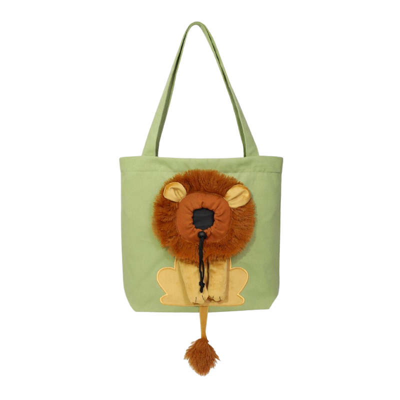 Soft & Breathable Lion Cat Bag