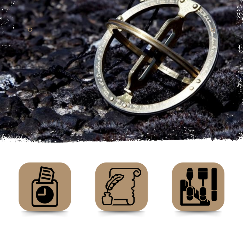 Solar Accuracy Pocket Sundial Watch