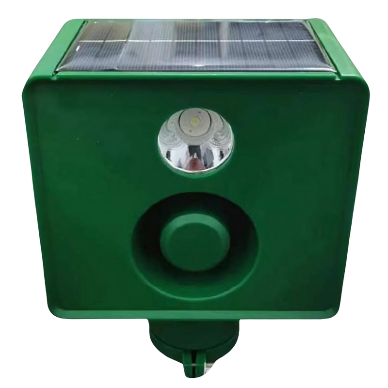 Solar Motion-Activated Animal Repellent