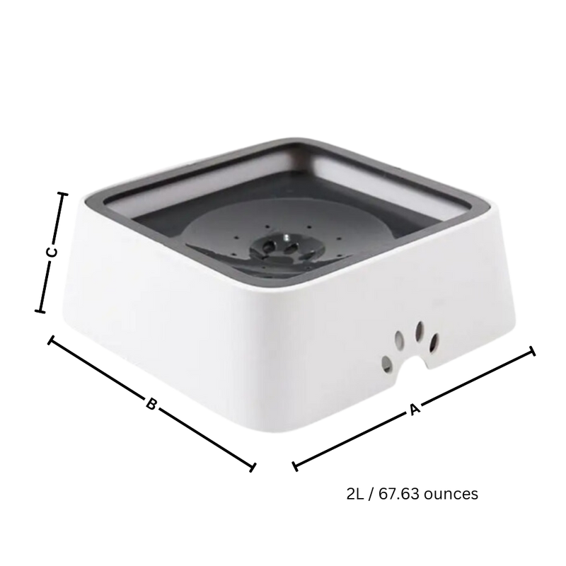 Splash-Free Water Bowl For Dogs