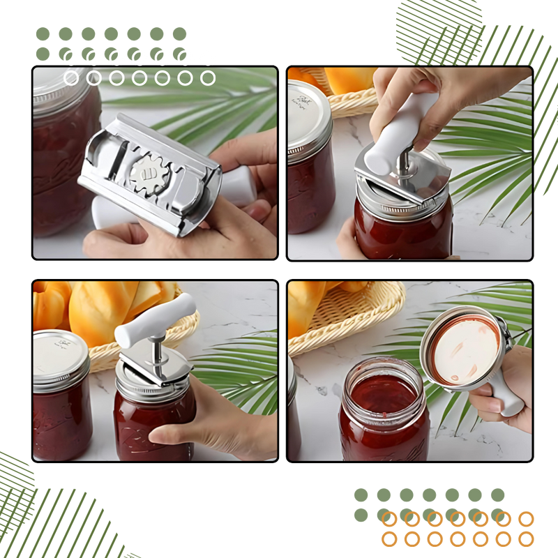 Stainless Steel Bottle Jar Opener