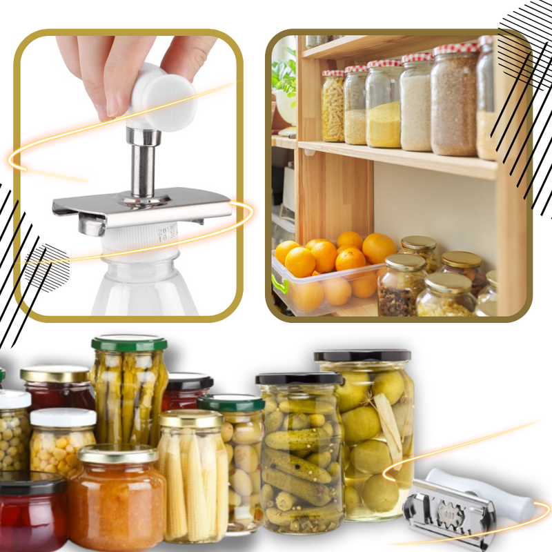 Stainless Steel Bottle Jar Opener