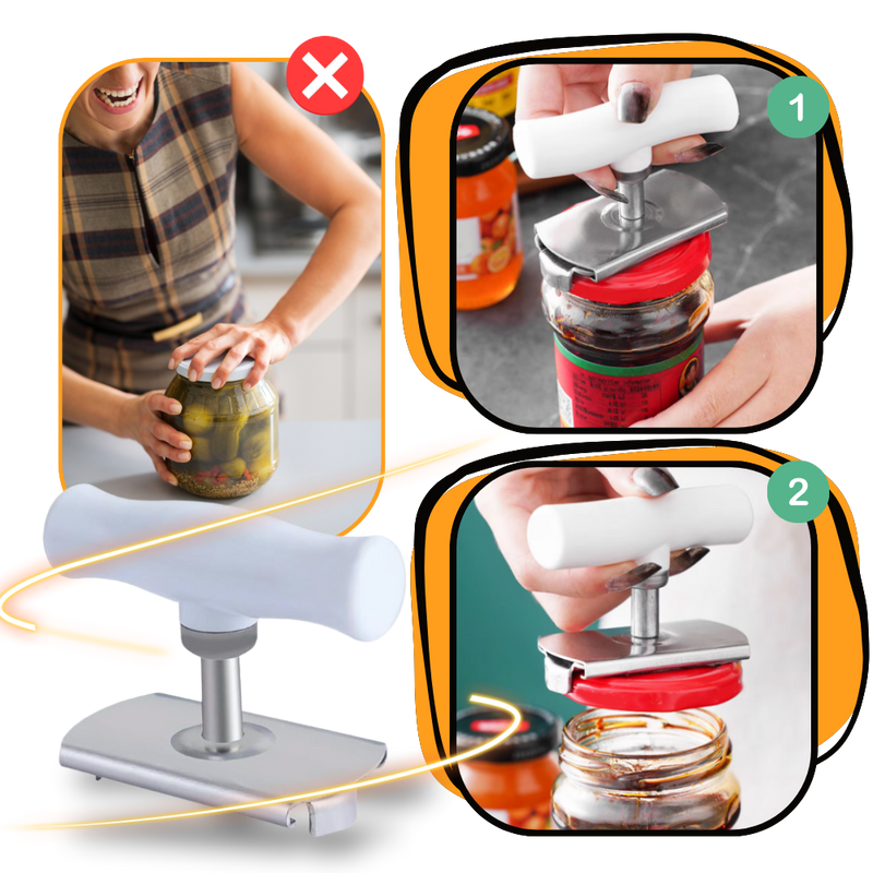 Stainless Steel Bottle Jar Opener