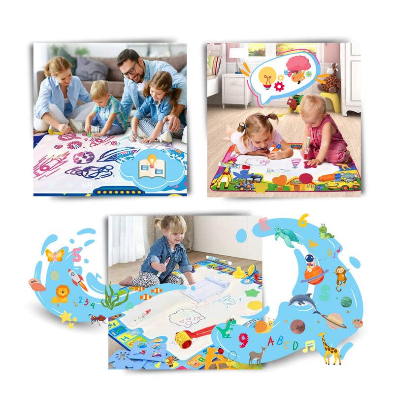 Stimulating Water Doodle Mat