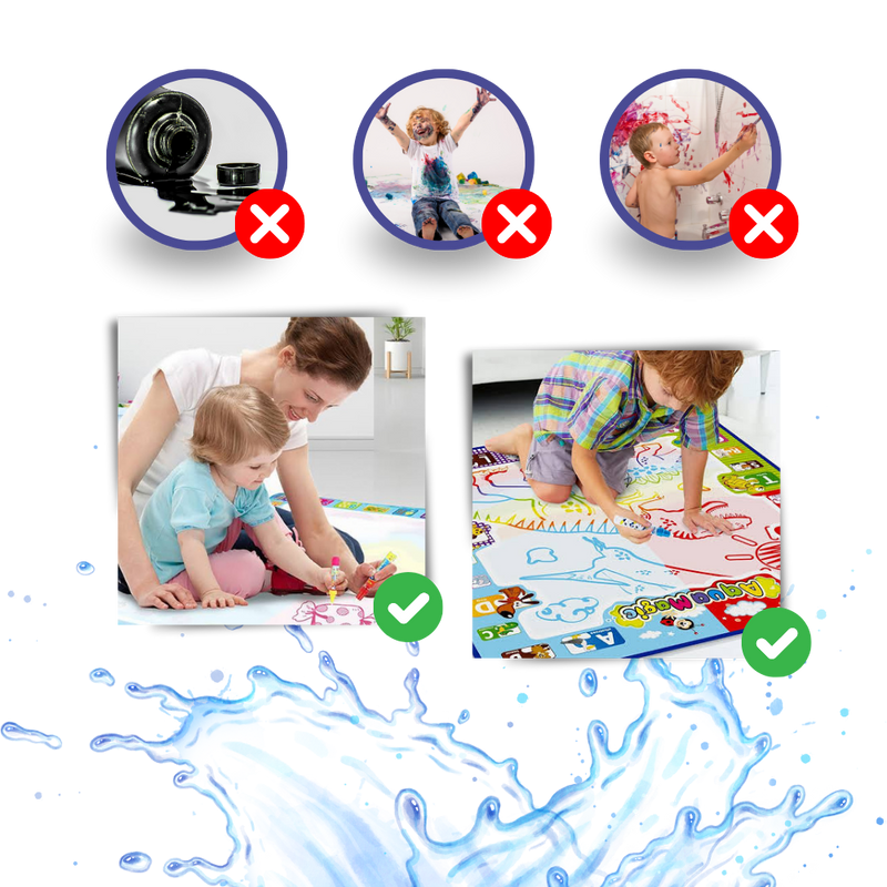 Stimulating Water Doodle Mat
