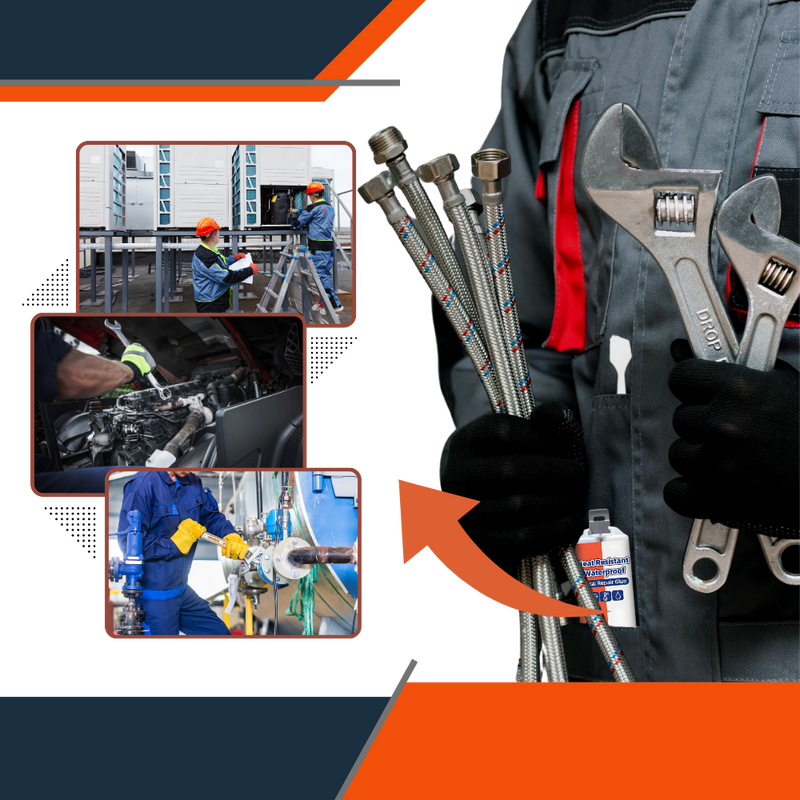 Strong Bond Waterproof Metal Repair Glue