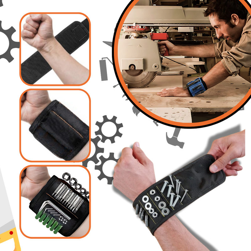 Strong Oxford Cloth Magnetic Wristbands