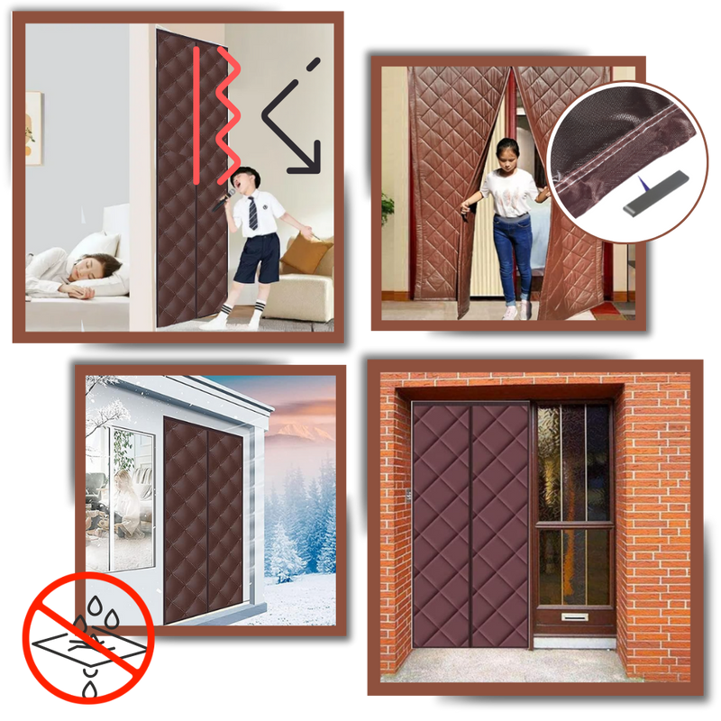 Stylish Thermal Efficient Door Curtain