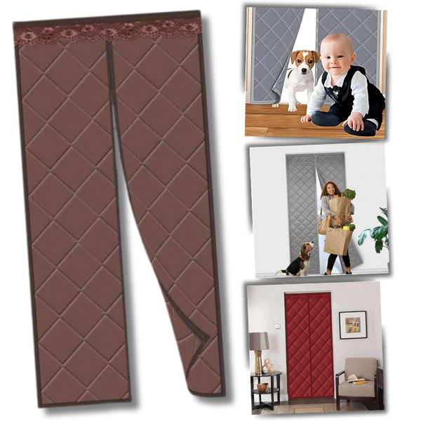 Stylish Thermal Efficient Door Curtain