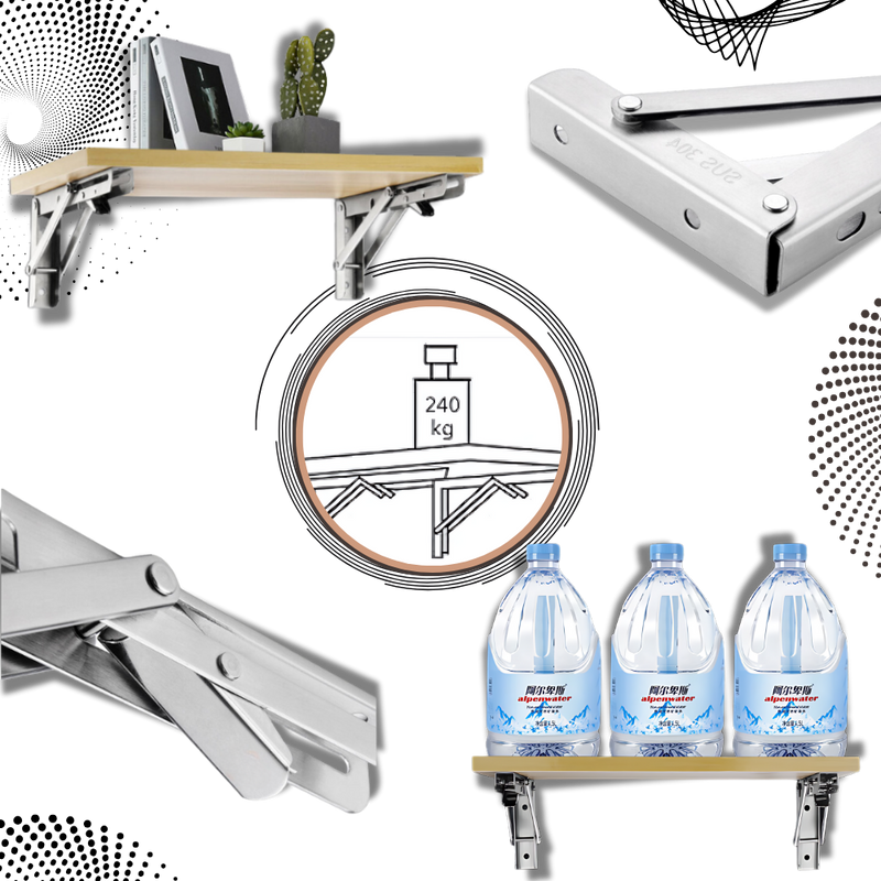 Stylish Wall Mounted Folding Table