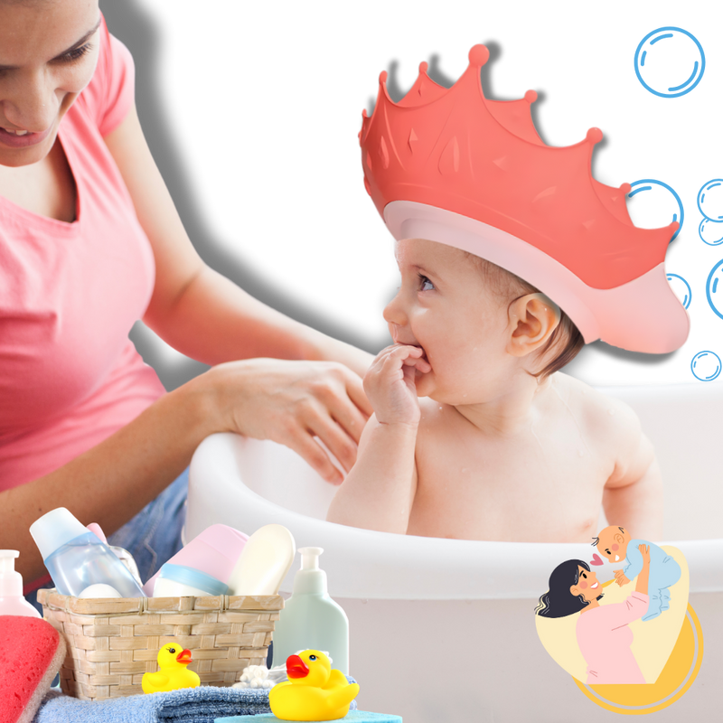Tear-Free Bathing Shower Cap