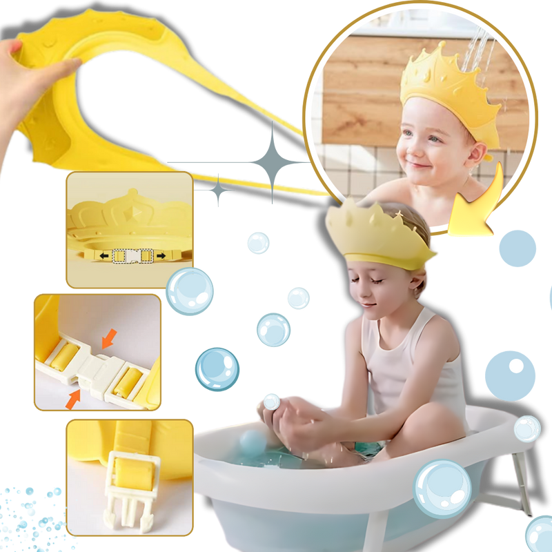 Tear-Free Bathing Shower Cap