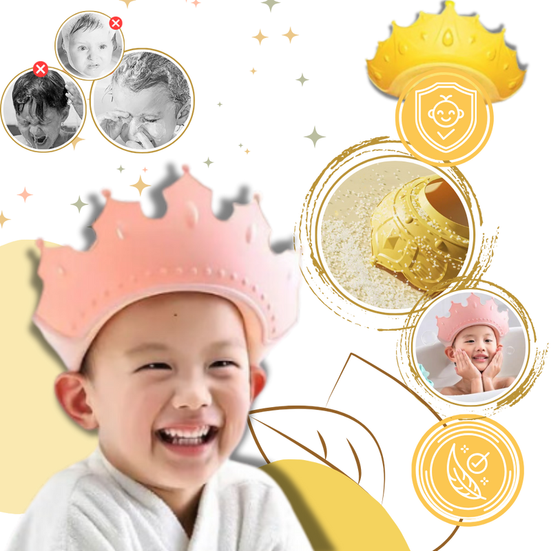 Tear-Free Bathing Shower Cap