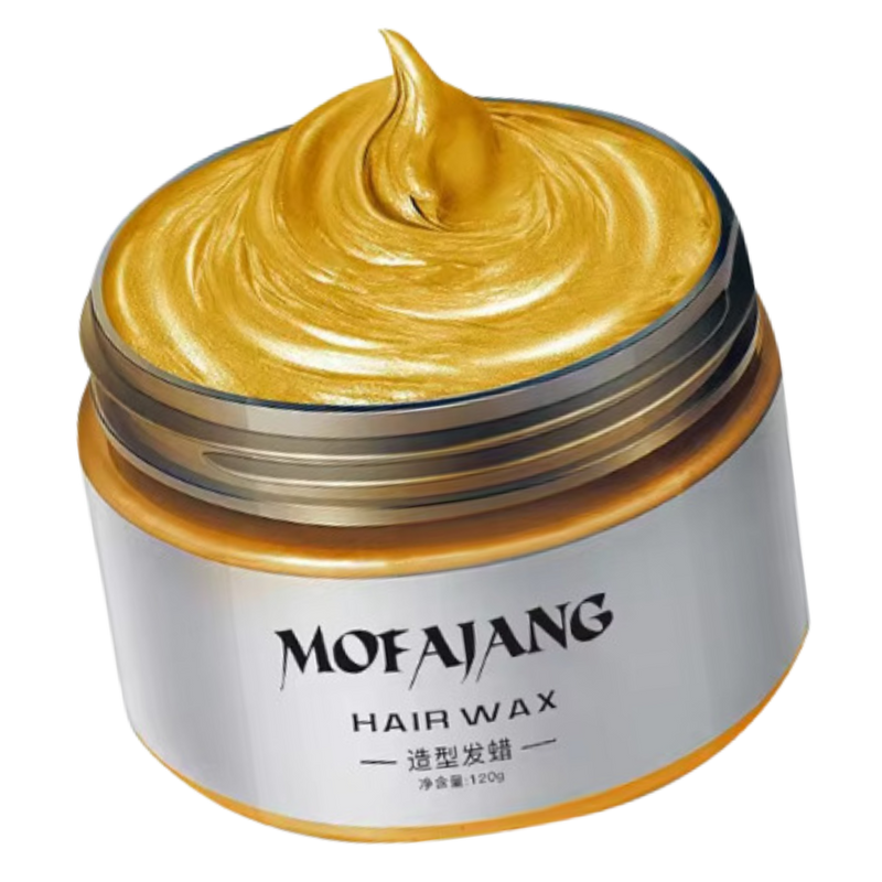 Temporary Vibrant Hair Wax Coloring