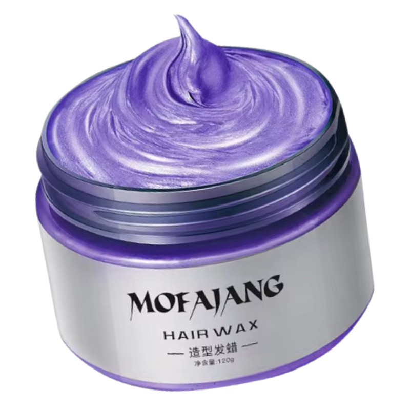 Temporary Vibrant Hair Wax Coloring