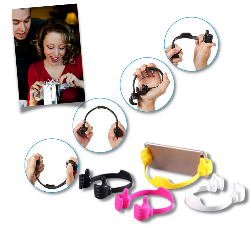 Thumbs-up Cell Phone Holder