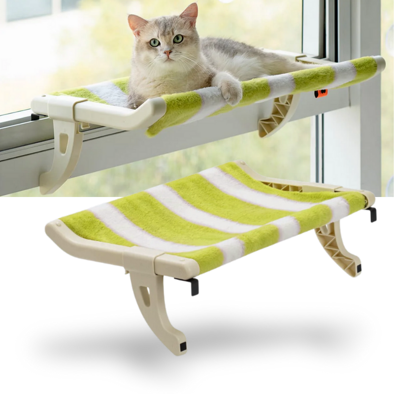 Tool-Free Cat Bed & Window Perch