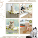 Tool-Free Cat Bed & Window Perch